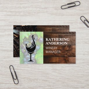 Cartão De Visita Logotipo de apresentação do vinho   Madeira Celu
