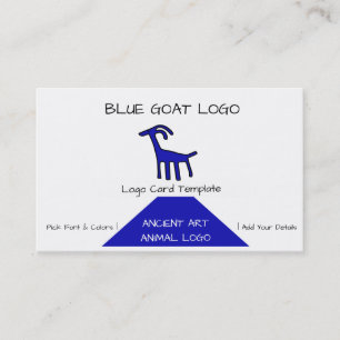 Cartão De Visita Logotipo de Capa Azul Petrolífera