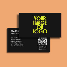 Logotipo de Consultor Minimalista Código QR Preto