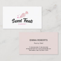 Logotipo de coração de Boca de Cupcake de pastelar