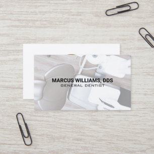 Cartão De Visita Logotipo de Dente   Consultório Odontológico