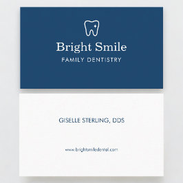 Cartão De Visita Logotipo de Dentista Odontologia Dente