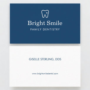 Cartão De Visita Logotipo de Dentista Odontologia Dente