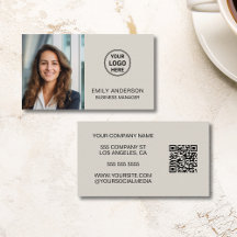 Logotipo de Foto QR Profissional Minimalista Moder