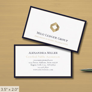 Cartão De Visita Logotipo de luxo profissional elegante