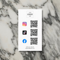 Logotipo de Marca de Código QR de Mídia Social