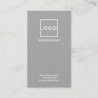 Cartão De Visita Logotipo de Negócios Personalizado Profissional