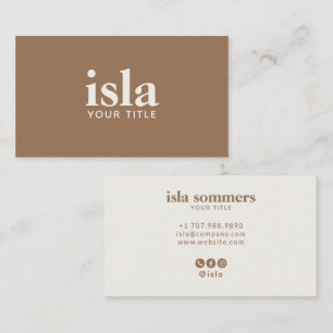 Cartão De Visita Logotipo de Tipografia Profissional Minimalista em