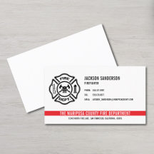 Logotipo do Bombeiro Personalizado