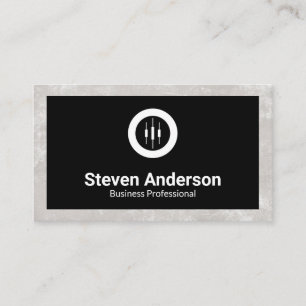 Cartão De Visita Logotipo do Business Stock