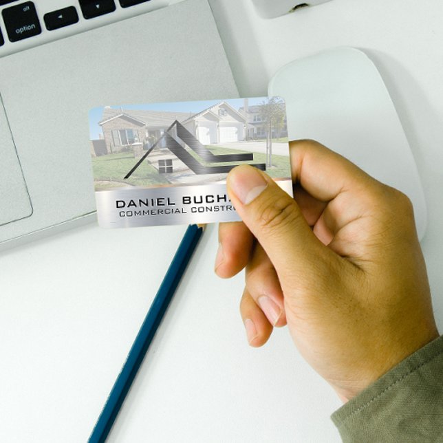 Cartão De Visita Logotipo do Home Roof | Imóveis (Criador carregado)