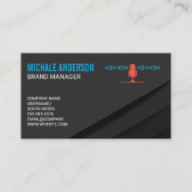 Logotipo do sinal de áudio do microfone