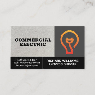 Cartão De Visita Logotipo eletrônico