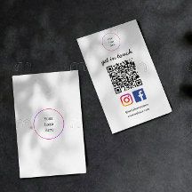 Logotipo Empresarial | Modelo Social de QR Code Mo