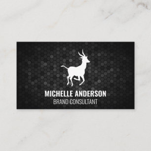 Cartão De Visita Logotipo Gazelle