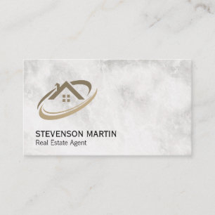 Cartão De Visita Logotipo inicial do Realator