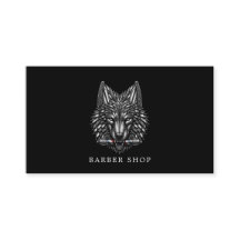 Logotipo Minimalista da Barbearia Profissional Lob