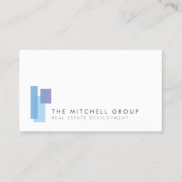 Cartão De Visita Logotipo Moderno 2 para Imóveis, Construtor, Arqui