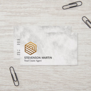 Cartão De Visita Logotipo Moderno Imóveis