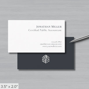 Cartão De Visita Logotipo moderno profissional simples