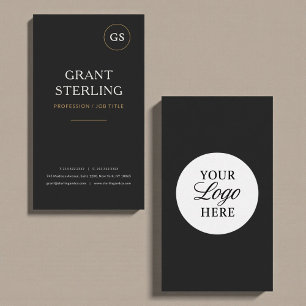 Cartão De Visita Logotipo Moderno Simples Profissional