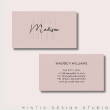 Logotipo Monograma Rosa Moderno Minimalista