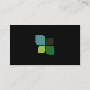 Cartão De Visita Logotipo natural (preto no jato)