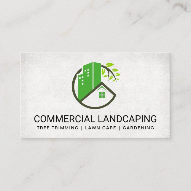 Cartão De Visita Logotipo Paisagista | Jardinagem (Frente)