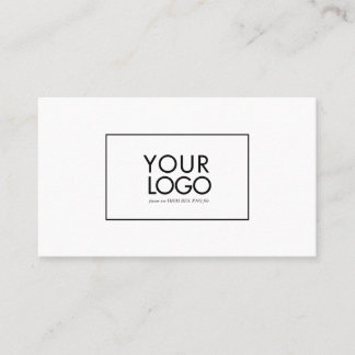 Cartão De Visita Logotipo Personalizado
