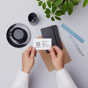 Cartão De Visita Logotipo Personalizado