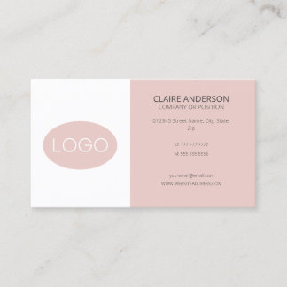 Cartão De Visita Logotipo personalizado