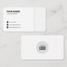 logotipo personalizado círculo profissional empres