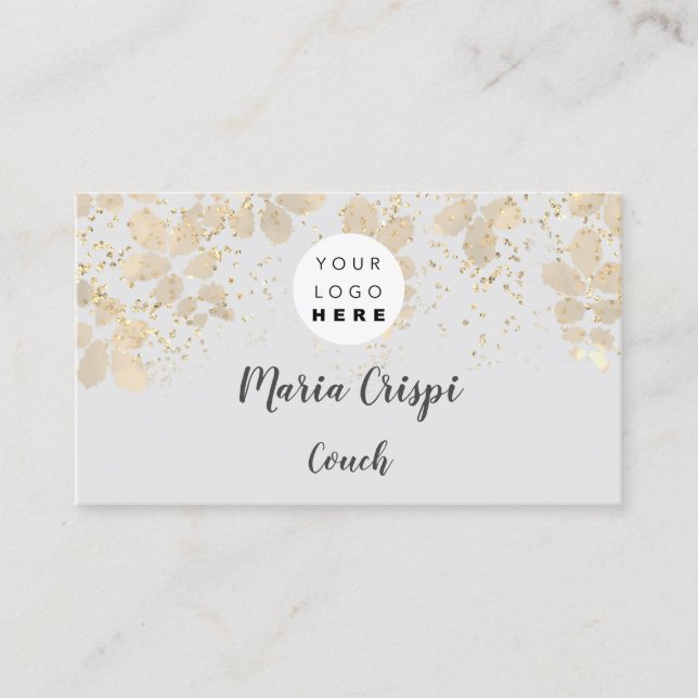 Cartão De Visita Logotipo personalizado Código QR Terapista do sofá (Frente)