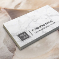 Logotipo Personalizado Corporativo Moderno Marble