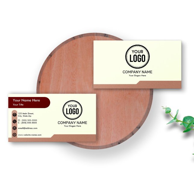 Cartão De Visita Logotipo Personalizado Da Empresa Profissional Mod (Criador carregado)