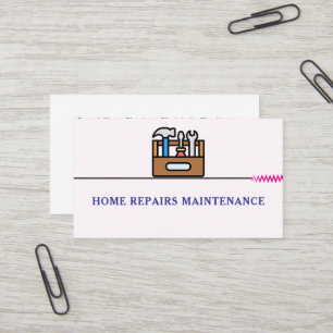 Cartão De Visita logotipo personalizado de construção de homem habi