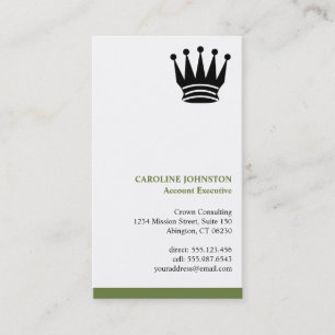 Cartão De Visita Logotipo personalizado de faixa verde executivo pr