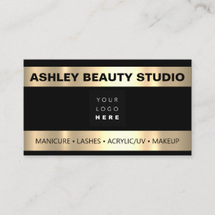 Cartão De Visita Logotipo Personalizado de Lista de Estilos de Lash