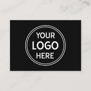 Cartão De Visita Logotipo Personalizado Feito sob Medida para Você