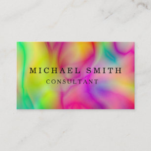 Cartão De Visita Logotipo personalizado minimalista de código QR mo