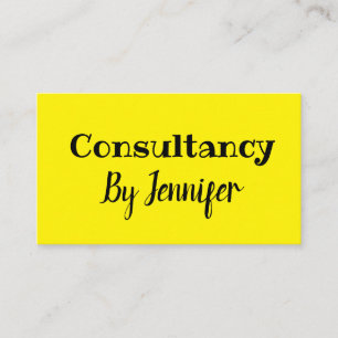 Cartão De Visita logotipo personalizado minimalista simples consult