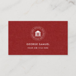 Cartão De Visita Logotipo Personalizado Moderno Elegante Simples