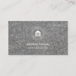 Cartão De Visita Logotipo Personalizado Moderno Elegante Simples