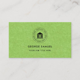 Cartão De Visita Logotipo Personalizado Moderno Elegante Simples