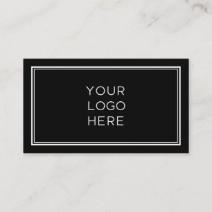 Cartão De Visita Logotipo personalizado profissional Simples e min