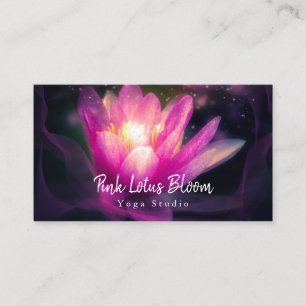 Cartão De Visita Logotipo personalizado profissional Yoga Studio Bu