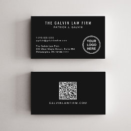 Cartão De Visita Logotipo Profissional da Empresa Código QR Funcion