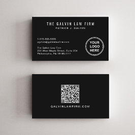 Cartão De Visita Logotipo Profissional da Empresa Código QR Funcion