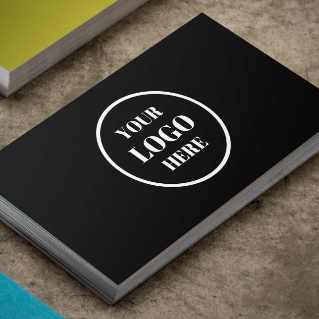 Cartão De Visita Logotipo profissional personalizado Círculo Marinh (Criador carregado)