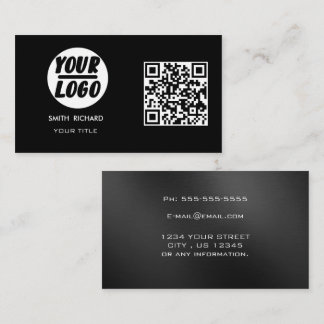 Cartão De Visita Logotipo profissional personalizado para empresas
